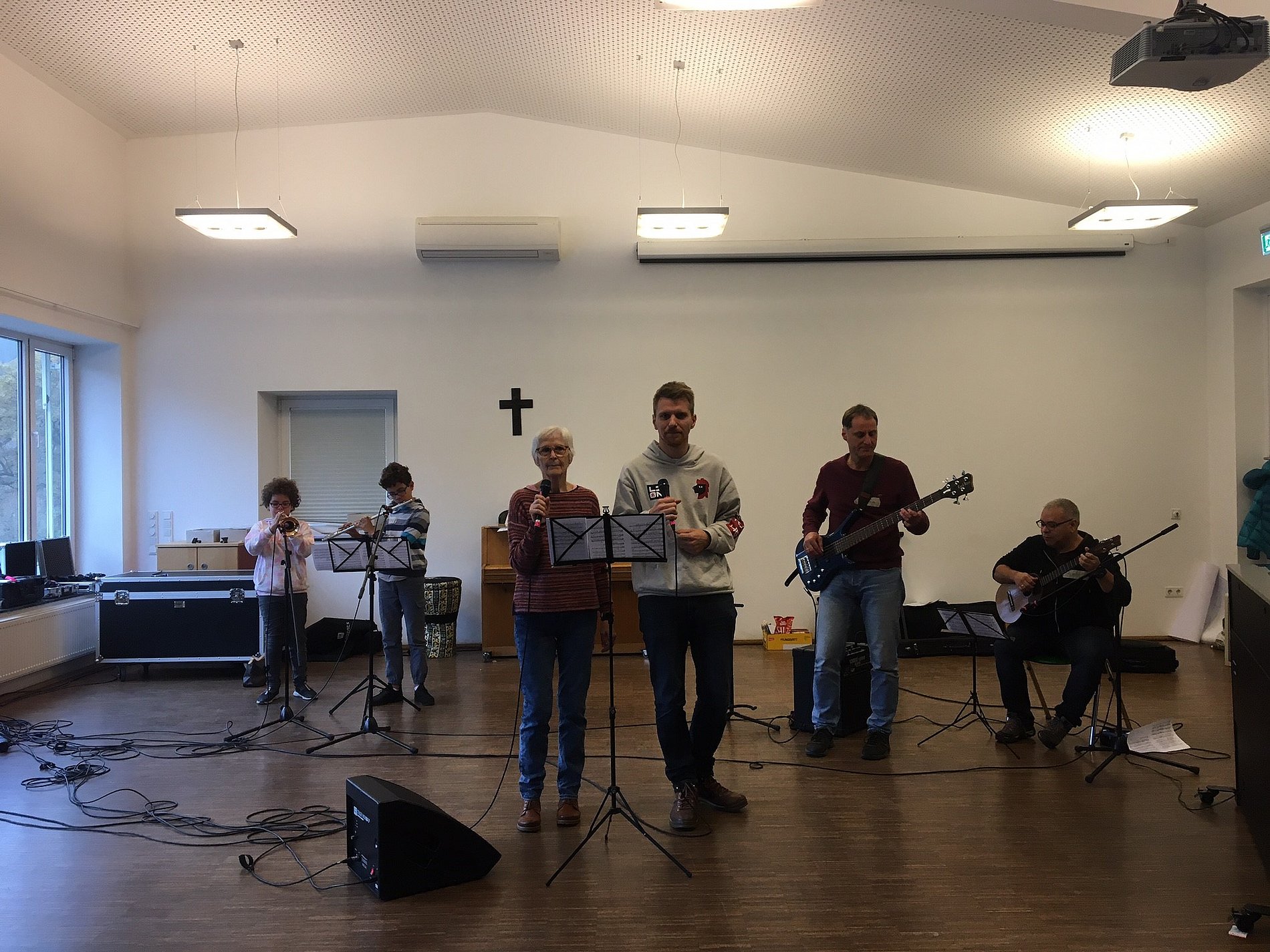 Tolle Ausstrahlung beim Workshop "Begeisternd Musizieren".